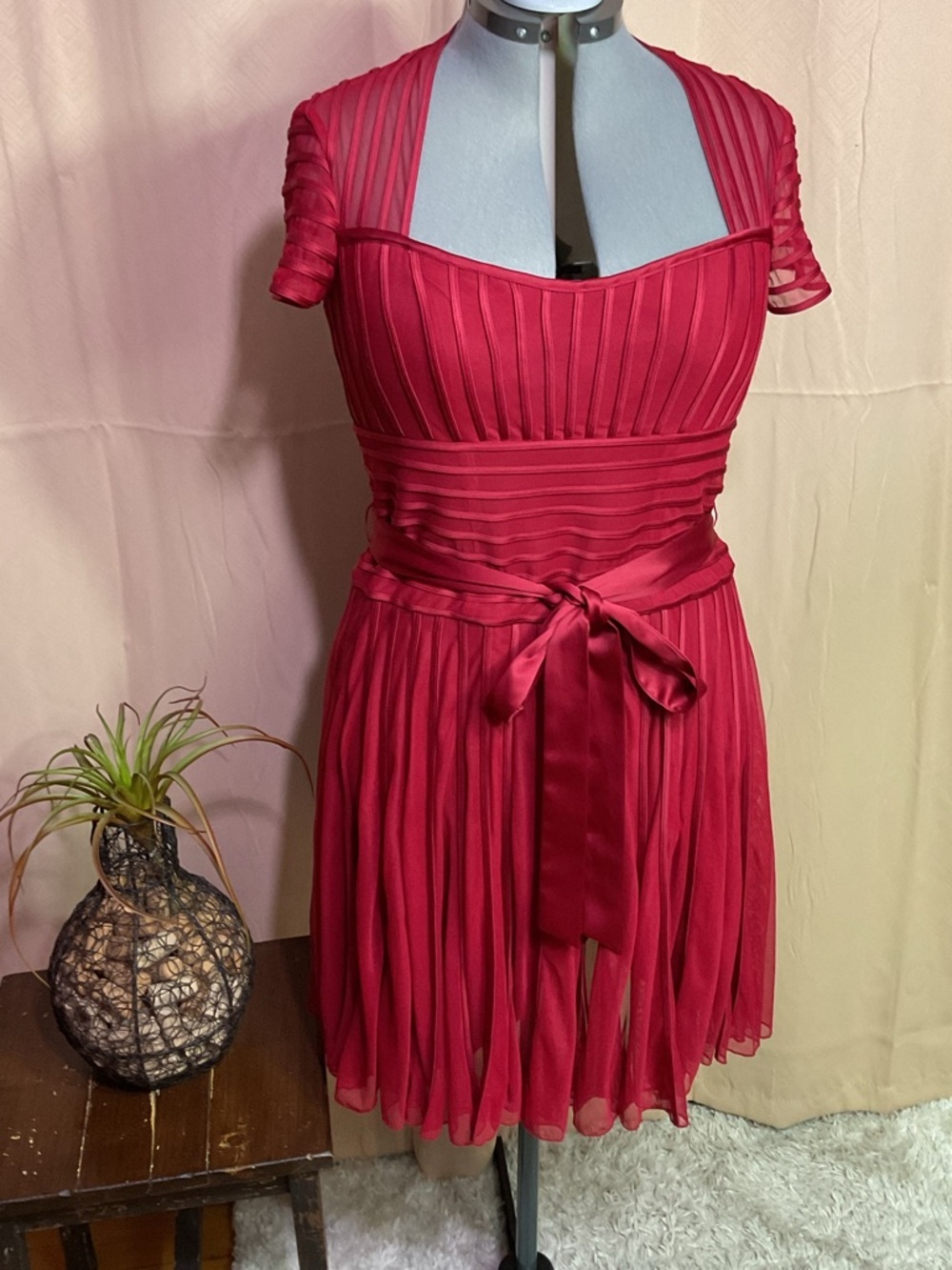 JS Collections Vintage Cocktail Dress 
Late 90’S - Early 2000’s